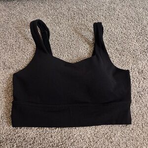 Nike Black Scoopneck Padded Sports Bra